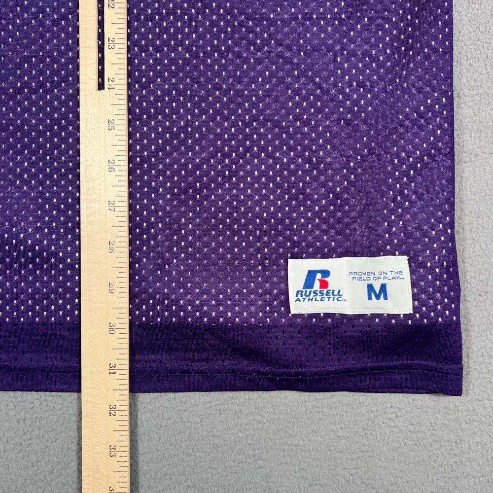 Lakers Reversible Jersey Dennys Promo NBA Basketball Sleeveless Purple White M - Picture 10 of 10